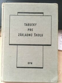 Tabuľky pre základnú školu