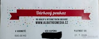 Darčeková poukážka Albatrosmedia