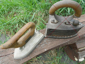 Predám starožitnú žehličku,UV lampu