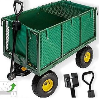 ZÁHRADNÝ VOZÍK  500KG 220L