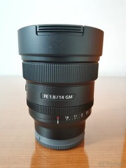 Objektív Sony FE 14mm f/1.8 GM (Full Frame, E-Mount)