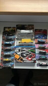 predám hotwheels premium a silver series