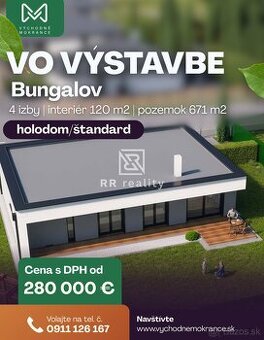 Moderná Novostavba, VÝCHODNÉ MOKRANCE, pozemok 671m2 - 1