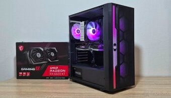 Herné pc RYZEN 5 3600/NVME/RX6600XT GAMING 8GB