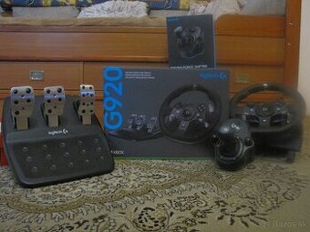 Predám Playseat + Logitech G920 + Logitech radiaca páka – ko