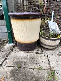 keramický obal na kvetináč veľký