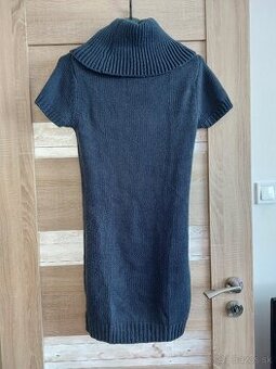 Damske pletene modre saty