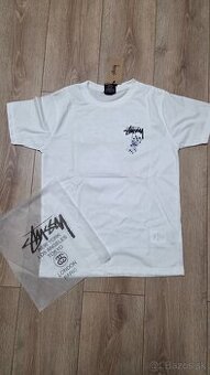 Stüssy Fuzzy Dice Tee white/white