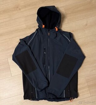 Pracovná softshell bunda s odzipovateľnými rukávmi (ako nová - 1