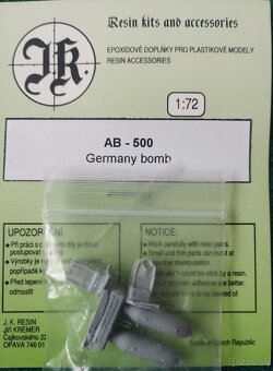 Doplnky plastikových modelov lietadiel 1/72 a 1/48