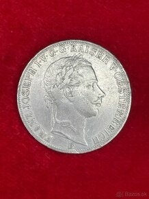 Spolkový Toliar 1858 B - mincovňa Kremnica