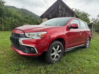 Predám havarované Mitsubishi ASX 1.6 benzin 86Kw .
