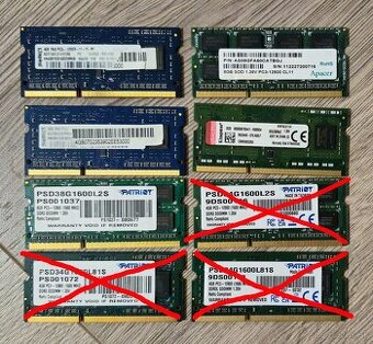 DDR3 so-dimm PC3L 4GB 8GB