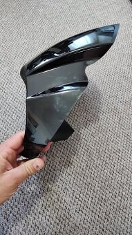 predný štít čierna lesklá a matná nové