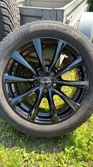 Predám elektr. BORBET 16” so zimnými pneumatikami