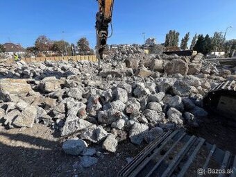 zemné a búracie práce, odvoz zeminy, drvenie stavebnej sute
