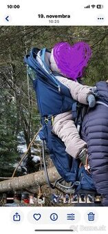 Detský turistický nosič Deuter Kid Comfort Pro-veľmi dobrý