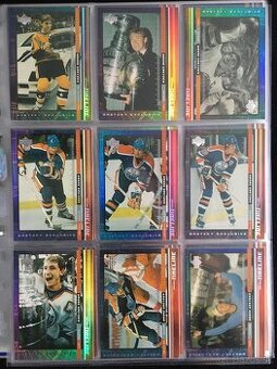 Wane Gretzky hokejove kartičky Gretzky exclusive set 1-99