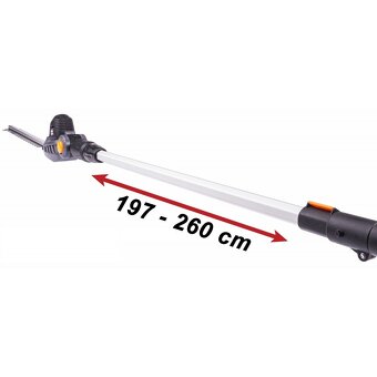 Teleskopické nožnice POWERMAT AKU