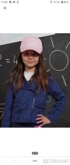 Sinsay nádherná tmavomodrá motorkárska bunda