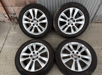 17" Elektrony 5x112 s letnymi pneu 225/50 R17