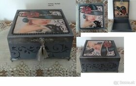 Šperkovnica-dekoračná škatulka