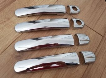 Chromovane klucky - podsalky pod klucky chromove krytky