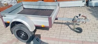 Prívesný vozík bez TP a ŠPZ