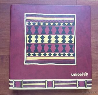 Vintage Zápisník Adries UNICEF (address book) - Novy