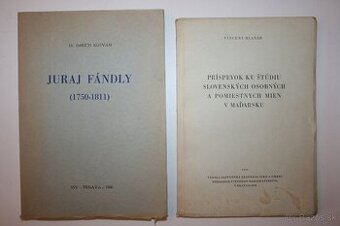 Imrich Kotvan: JURAJ  FÁNDLY  (1750-1811)...