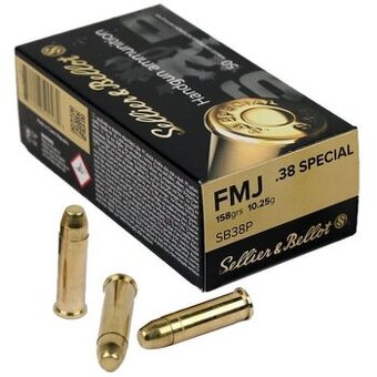 Predam naboje 38. special FMJ