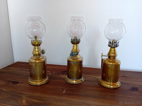 REZERVE - Predám - Staré petrolejové lampy PIGEON LAMP - 1