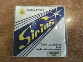 Struna na gitaru Sirius G - 1