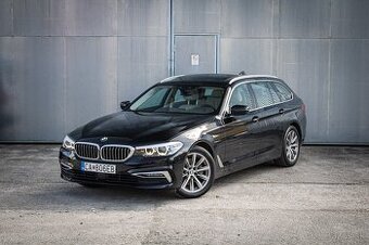 BMW 520d Touring Luxury Line, Pano, El. ťažné, Po servise