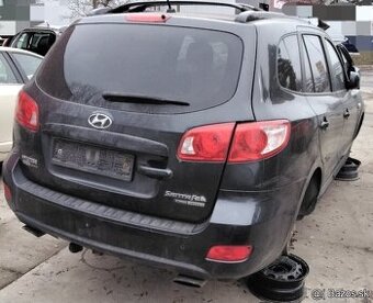 Hyundai Santa Fe 2.2 CRDi 2008 predám DVERE, KAPOTA,