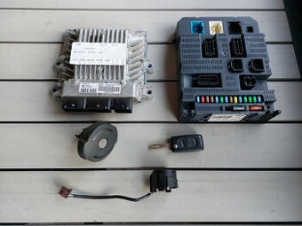set BSI + riadačka + klúč Citroen C4 2.0hdi 100kw RHR  2008