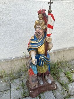 Predám dreveného floriána