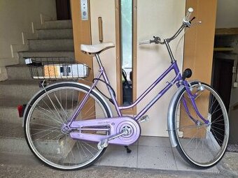 Dámsky retro bicykel veľkosť kolies 26" zlacnený