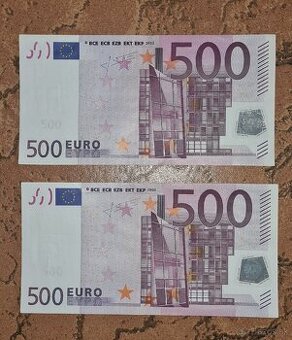Predám 500€ bankovku