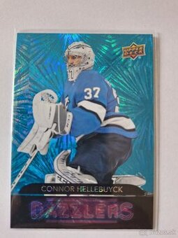 Hokejové kartičky Connor Hellebuyck dazzlers