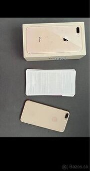 Predám iPhone 8 Plus 64GB – Gold (zlatý)