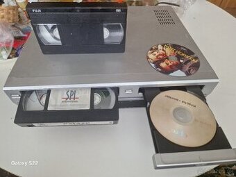 3v1 VHS HiFi Daewoo VHS CD DVD VIDEOREKORDÉR