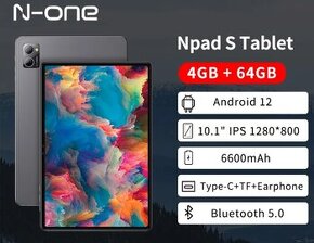 Tablet N-One NPad S – 10.1", 4GB RAM, 64GB + príslušenstvo