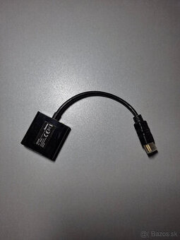 Redukcia HDMI na VGA