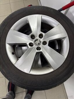 alu disky + pneu Skoda 205/55 R16
