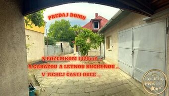 VÝBORNÁ CENA  RD pri lese s pozemkom 1420m2 v Nitrici pri P