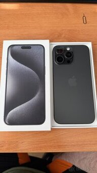 Iphone 15Pro Max Black Titanium 256GB