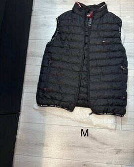 Pánska cierna vesta Tommy hilfiger