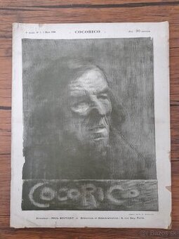 Coocrico - starý francúzsky magazín 1899 - Boutigny, A.Mucha