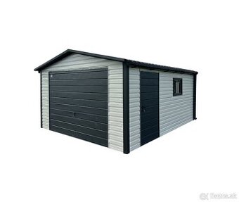Plechová garáž 4x5m